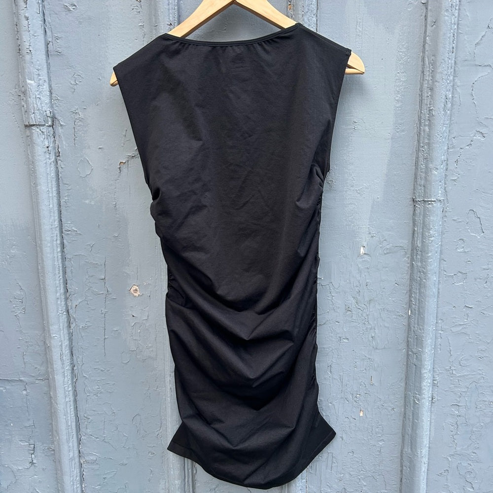 BLANQI Black Maternity Sleeveless Tank Dress, Large/XL