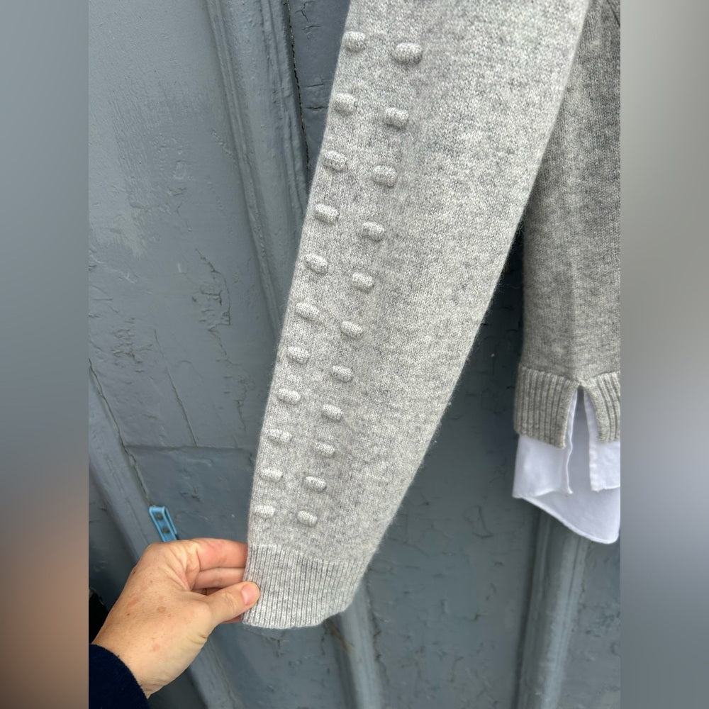 Ted Baker Lissiah Grey Sweater, size Ted 3 (approx US 6/8)