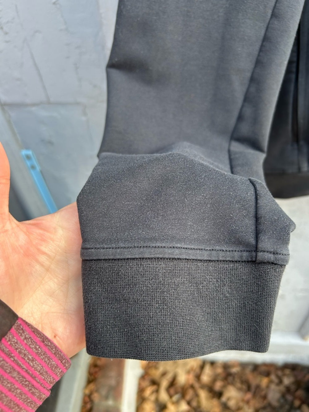 Lululemon Black City Sweat Full Zip Hoodie, size XL