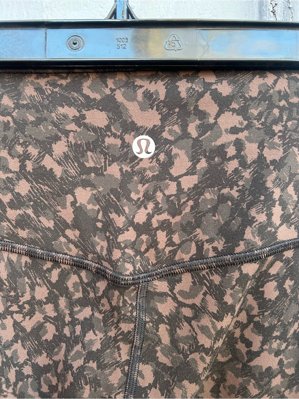 Lululemon Align Pant 28" Wild Thing Camo Brown Earth Multi, size 6