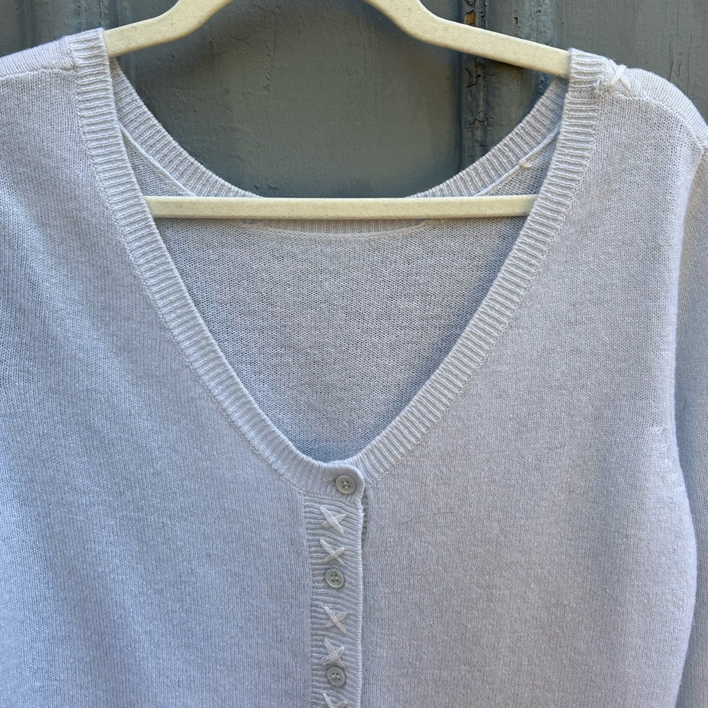 Cashmere Cardigan with embroidery, size M