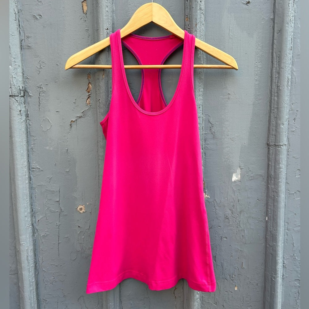 Lululemon Pink Cool Racerback tank, size 4