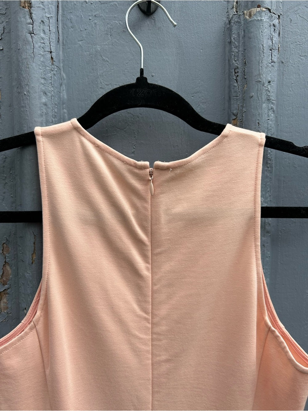 Aritzia Sunday Best Peach Sleeveless Fit & Flare S