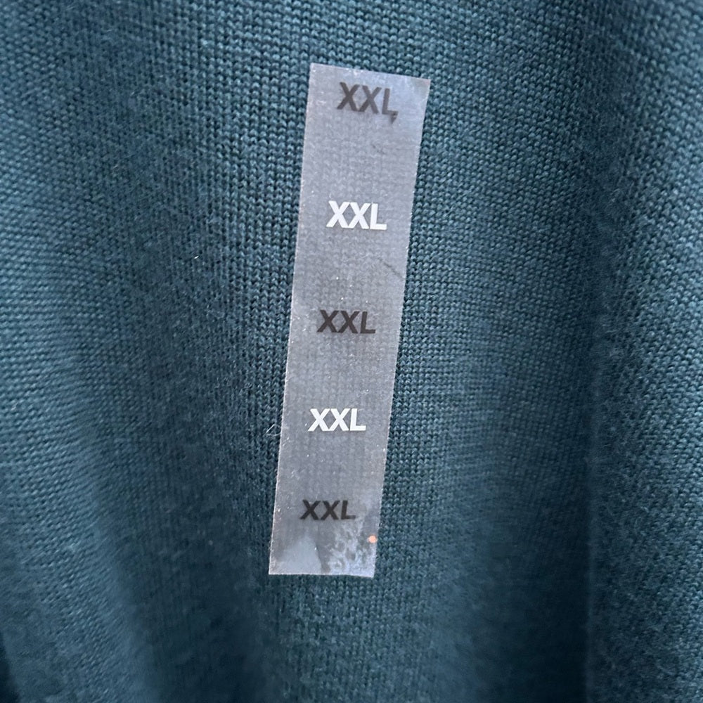 Alfani Men’s Merino Blend 1/4 Zip Sweater, BNWT, Size XXL