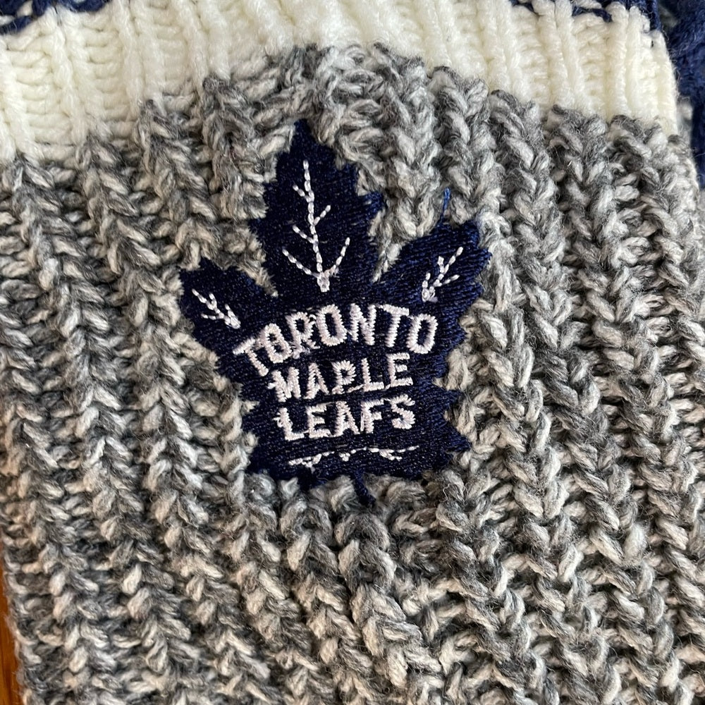 Toronto Maple Leaf Slipper Socks, BNWOT