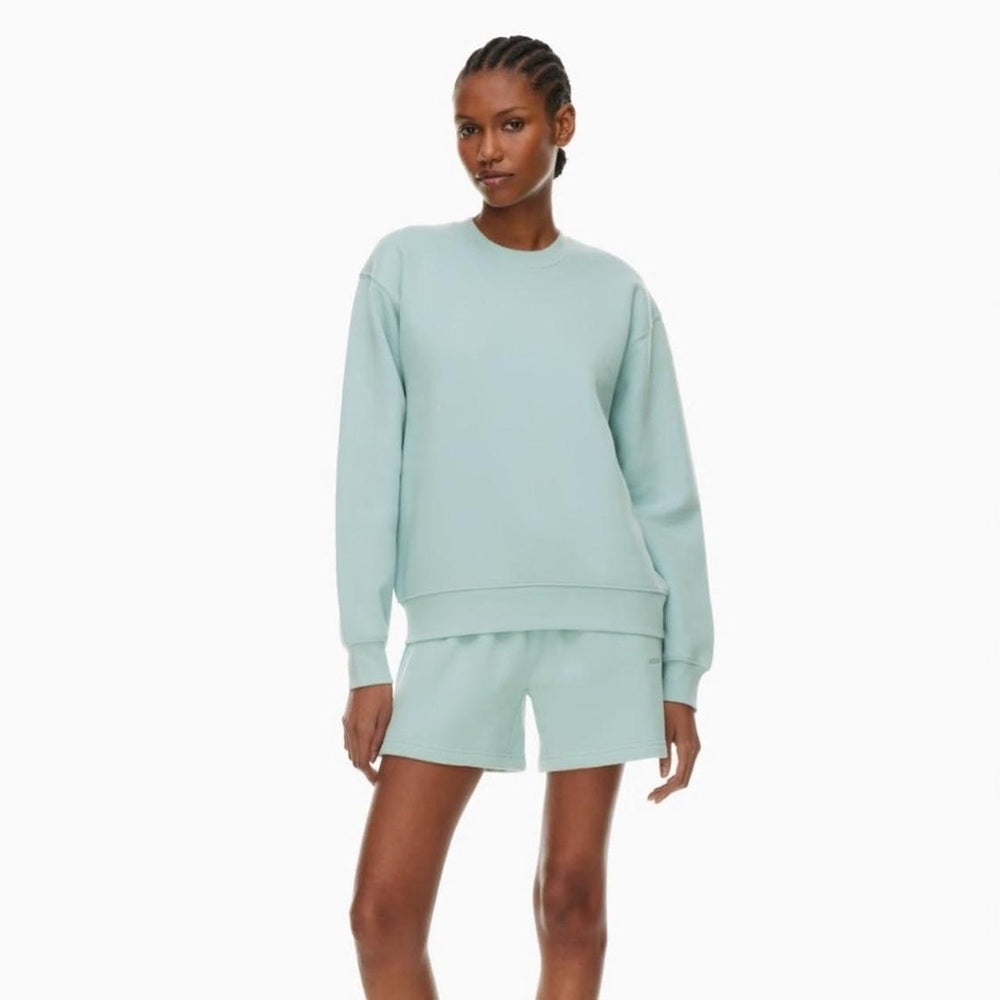 TNA cozy Fleece blue sweatshirt, size xs (oversized)