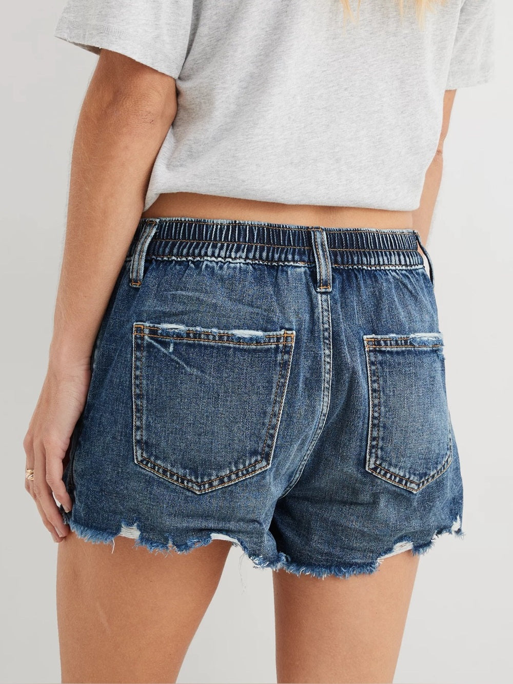 Aerie Daydream Denim Shorts, M