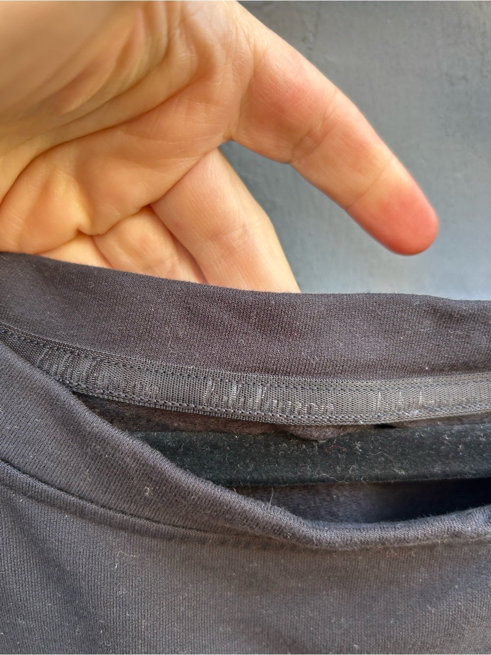 Lululemon Pleated Modal Fleece Pullover, size M