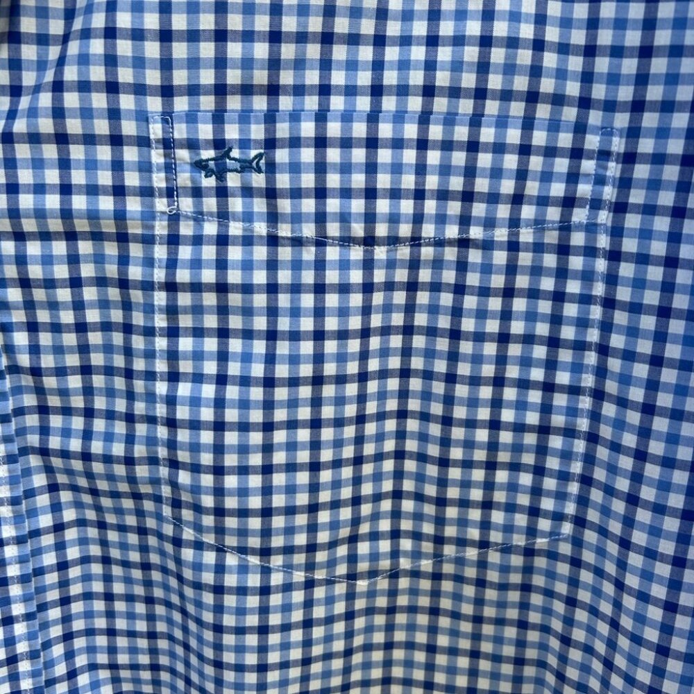 Paul & Shark Grid Check Button-down, size 43 (approx XXL)