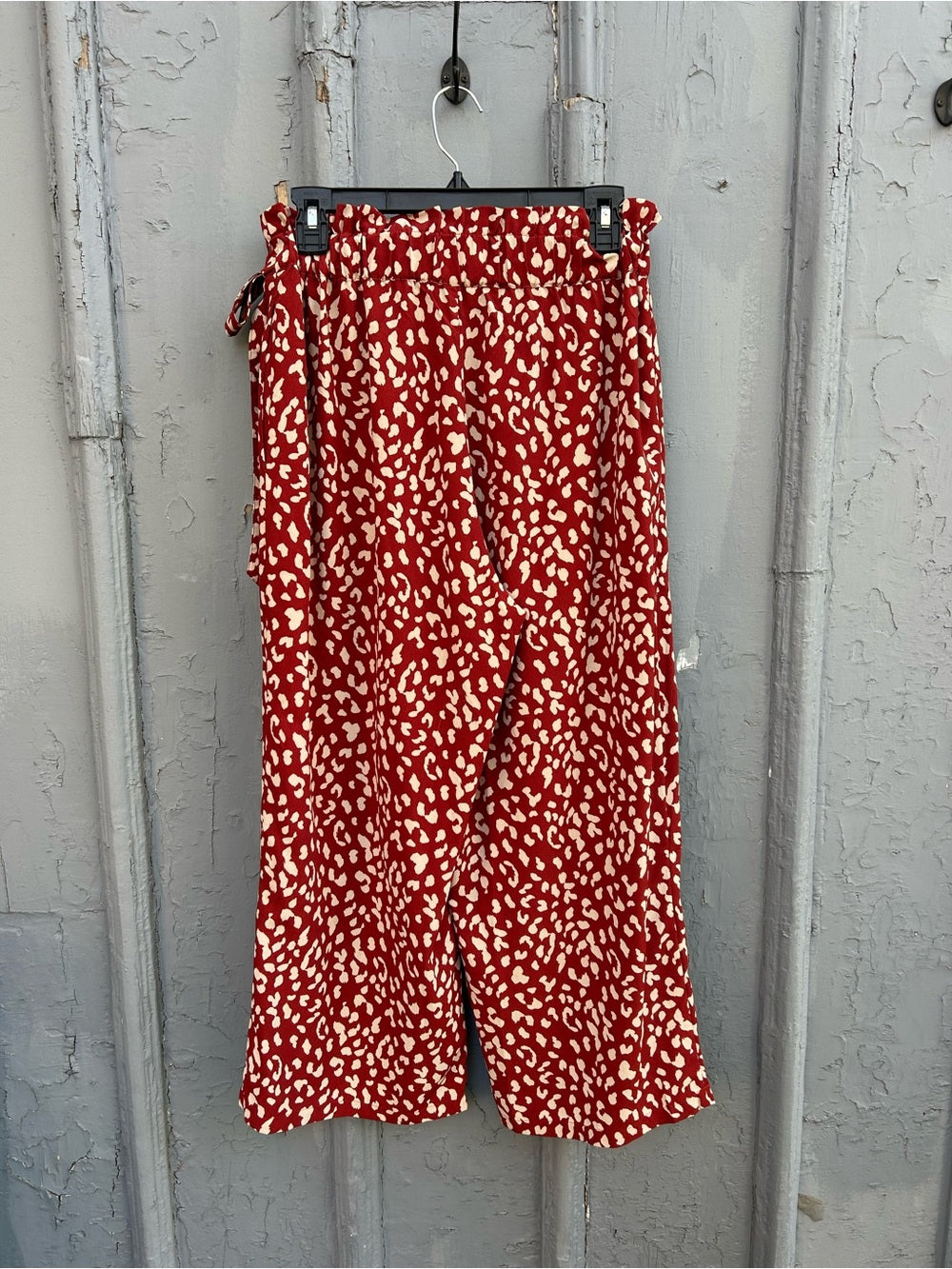 Little Lies Red Leopard Bottoms, size UK 12 (US8)