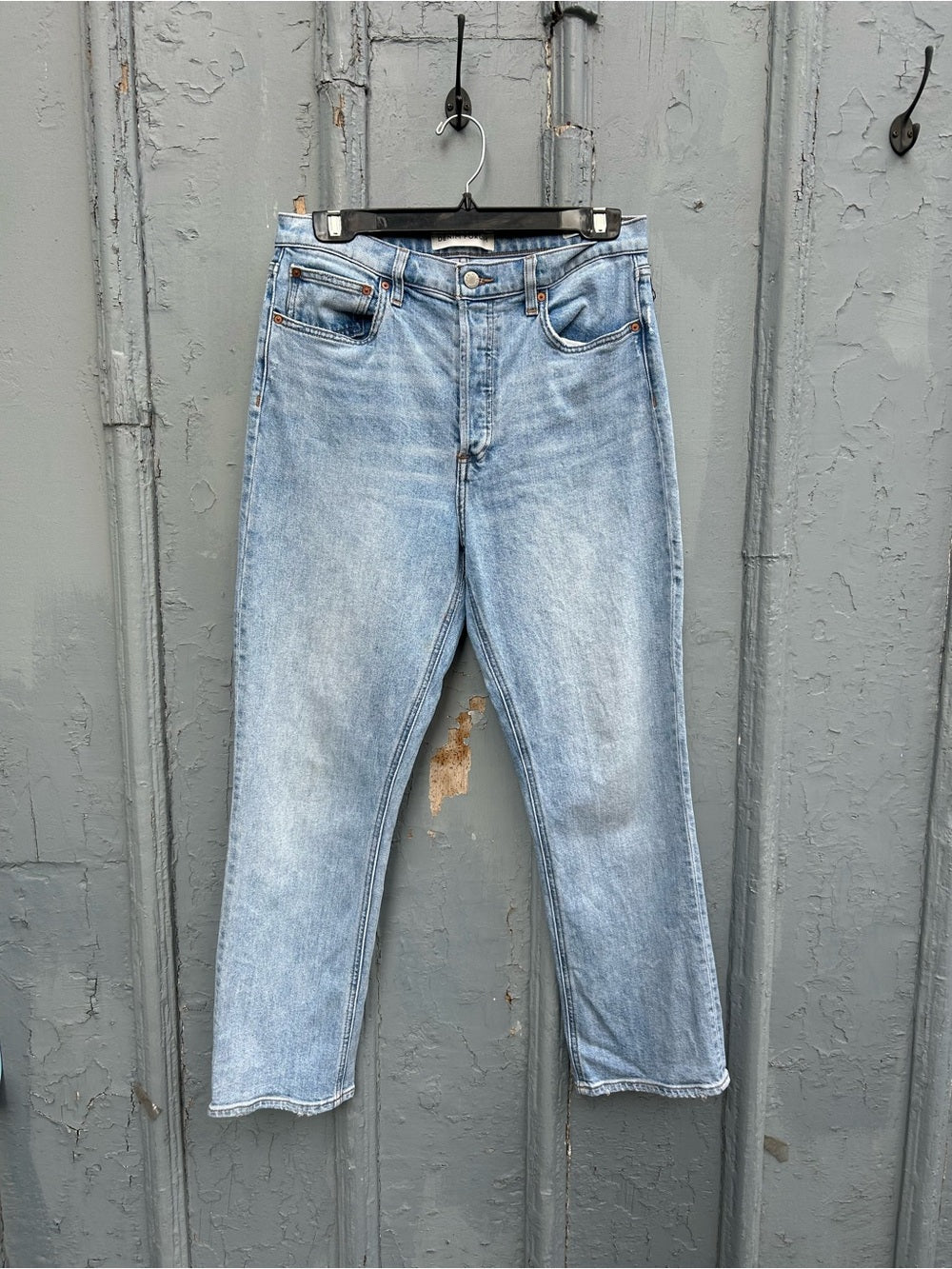 Denim Forum Arlo High Rise Straight, size 30