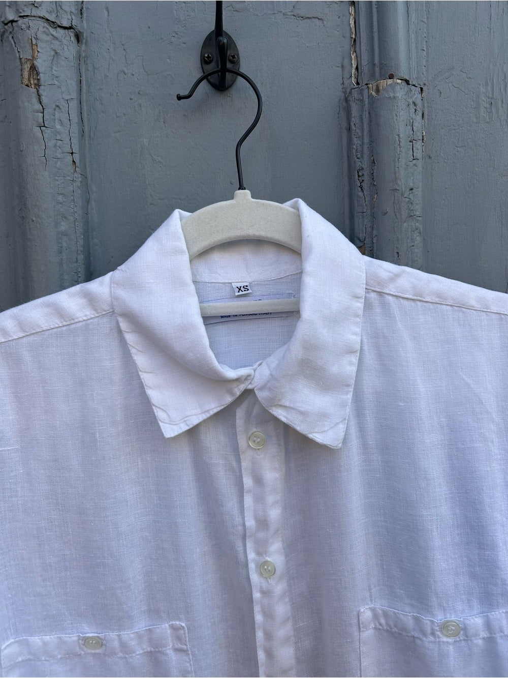 Francesca Casola Linen Buttondown, size XS (fits larger)