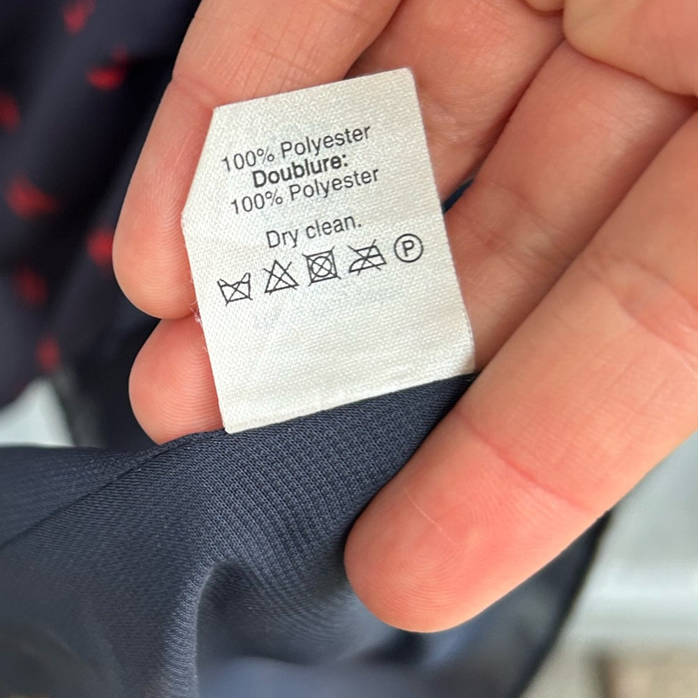 J Crew Pleat Detail Dress, Size 8