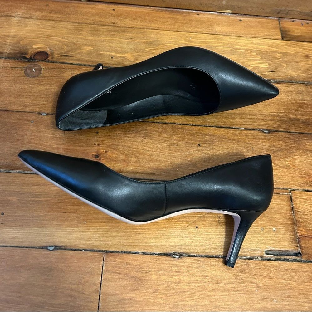 Via Spiga black pointed heels, size 10