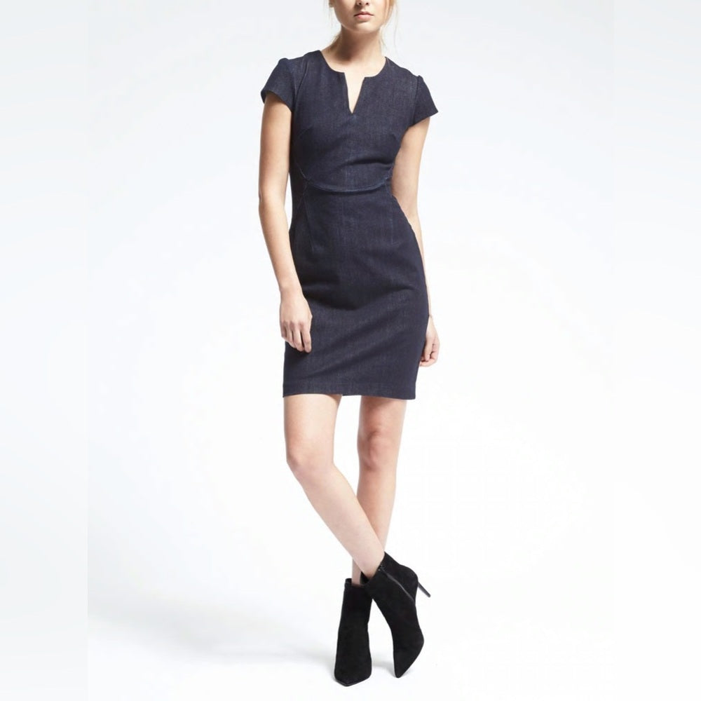 Banana Republic Denim Shift Dress, size 4
