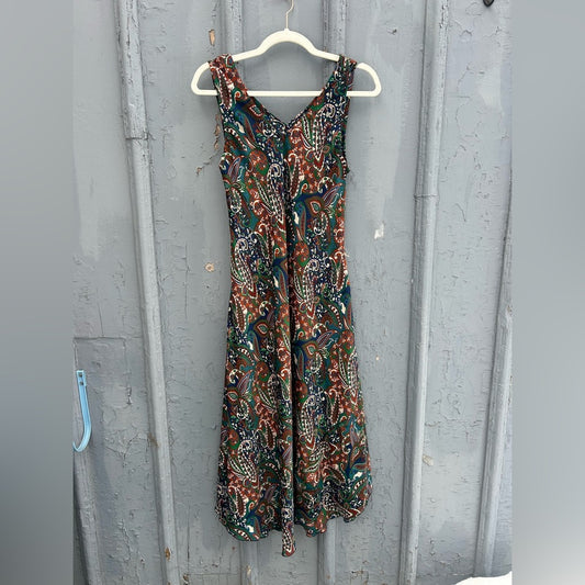 Made in Nepal Silk dress, BNWT, one size (small)