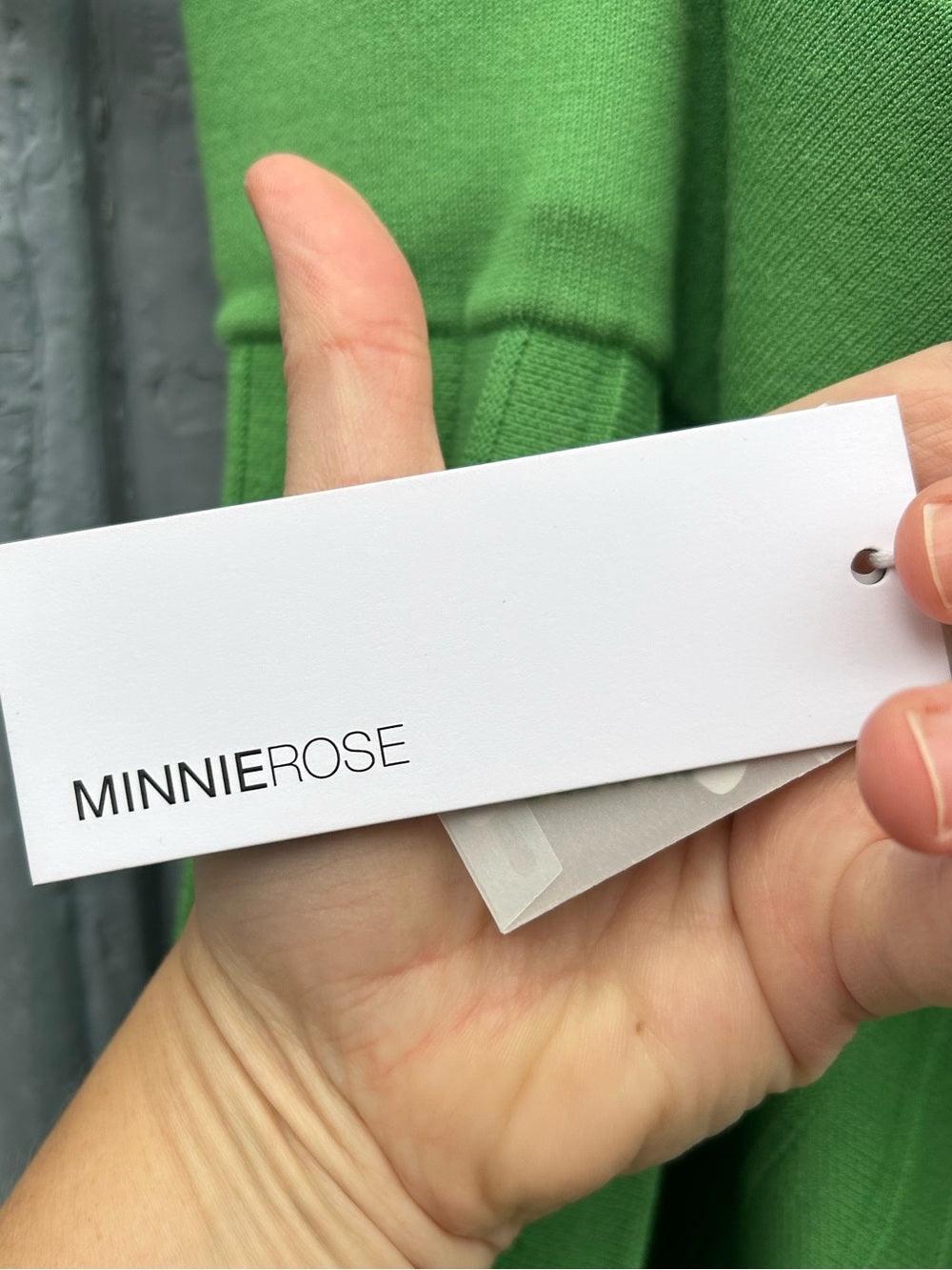 Minnie Rose Green Pleated Knit Skort, BNWT, size L
