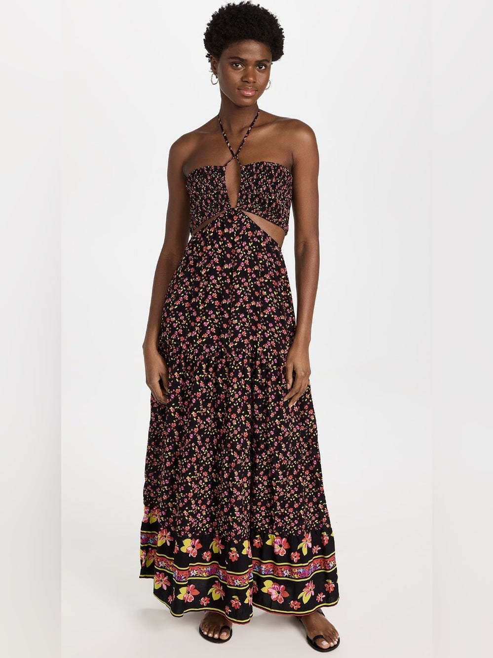 Maaji Native Soul Floral Maxi Dress Size M