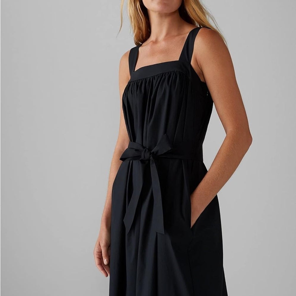Club Monaco Black Sash Dress, size 0