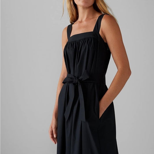 Club Monaco Black Sash Dress, size 0