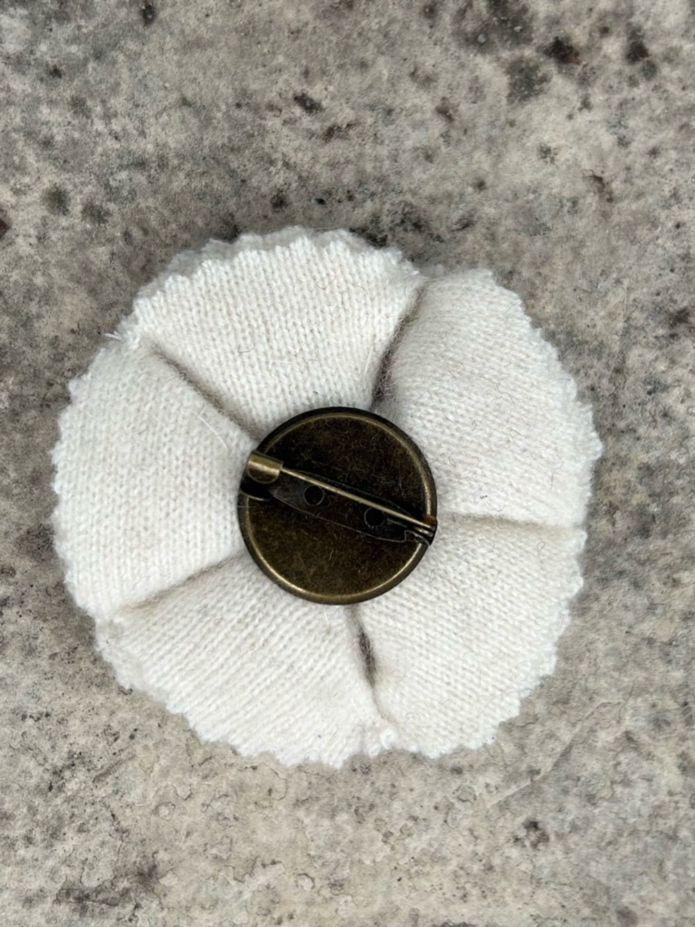 Vintage Cashmere Floral Brooch