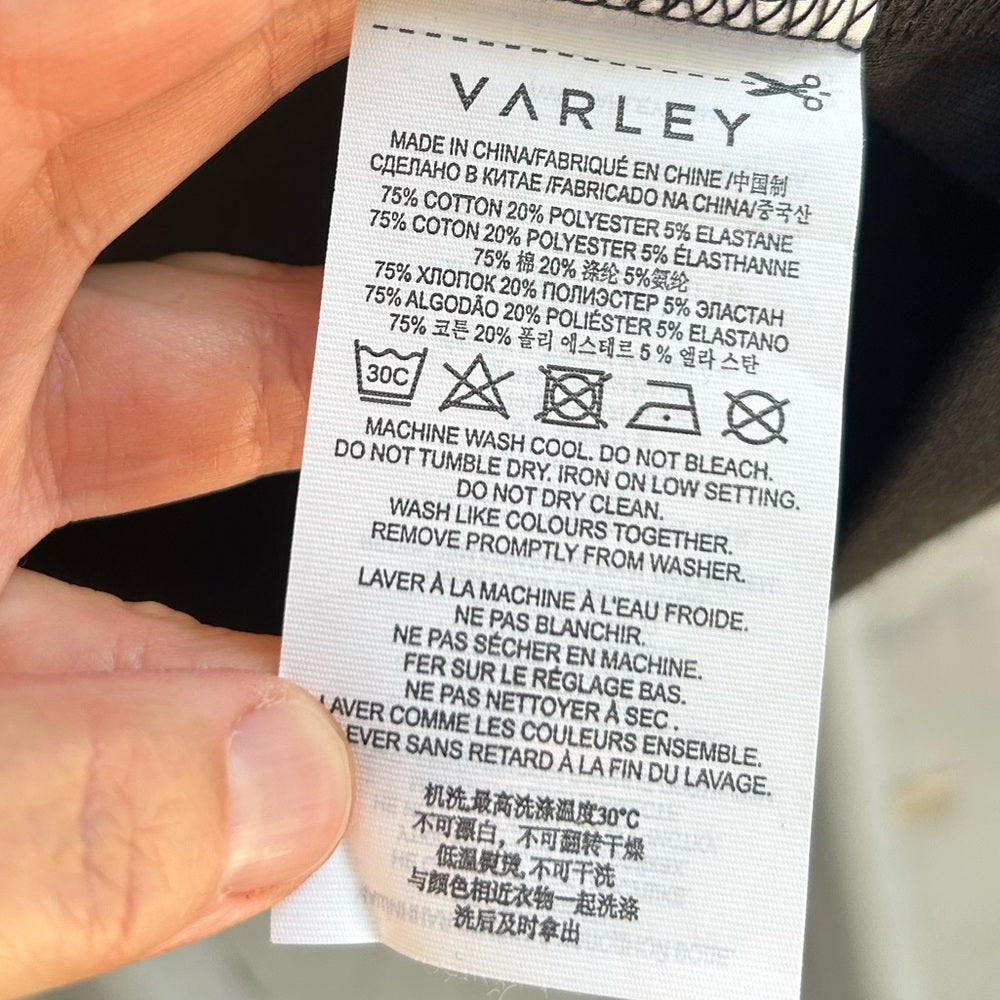Varley Barton Black Sweatshirt, Medium