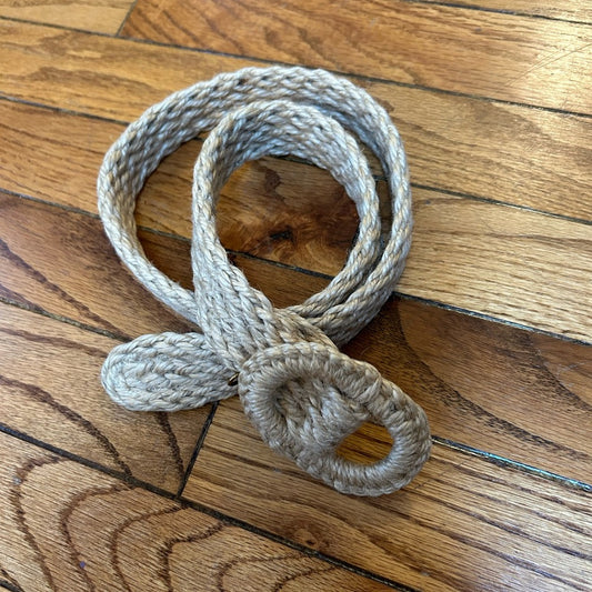 Vintage YSL Yves Saint Laurent Woven Belt, 36” long