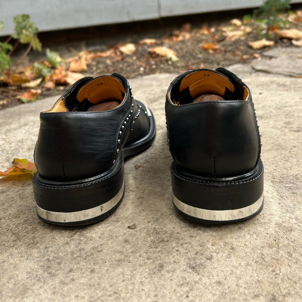 Barbara Bui studded oxfords, size 38