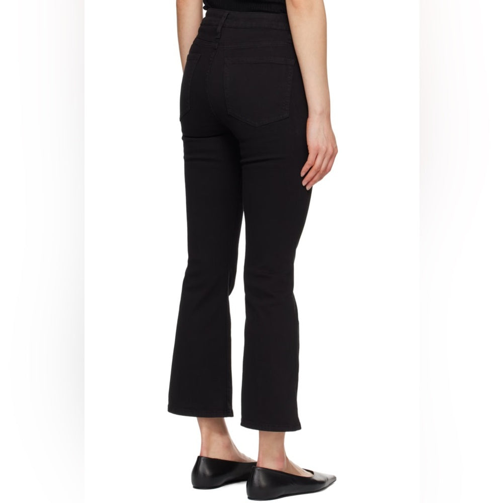 Frame Black Le Crop Mini Boot, size 26