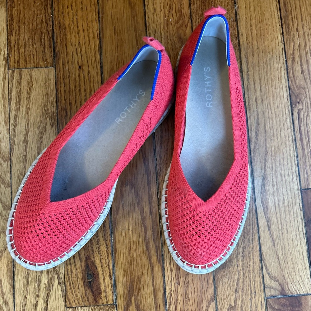 Rothy’s The Espadrille Flats, size 9