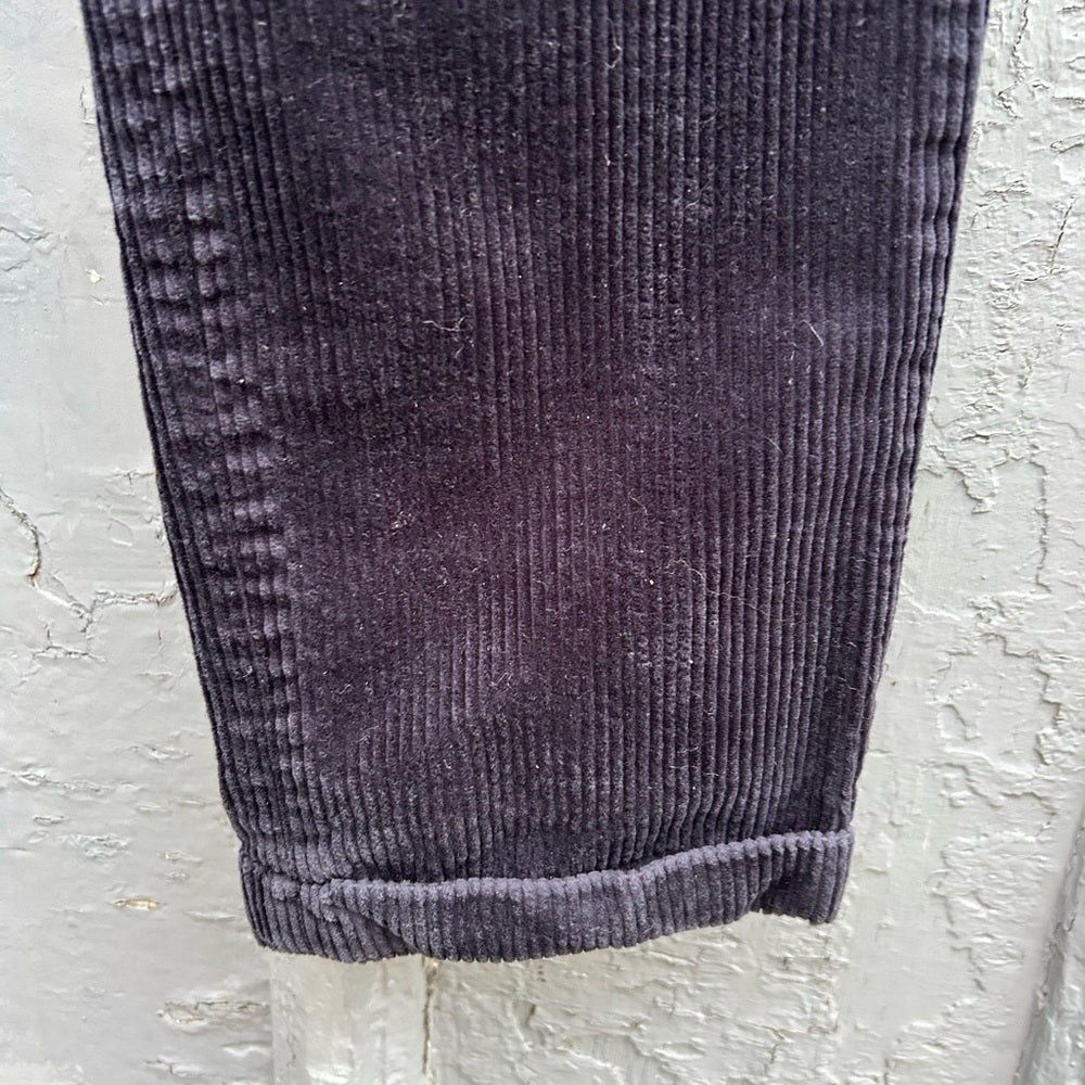 Massimo Dutti Blue Navy Cords, size 6