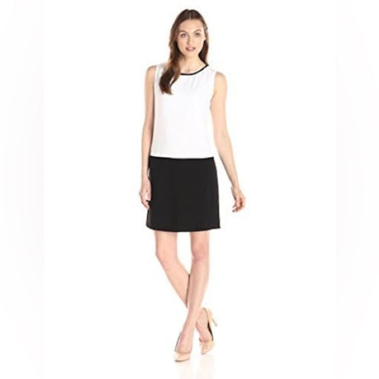 Vince Black & White Shift, size 12