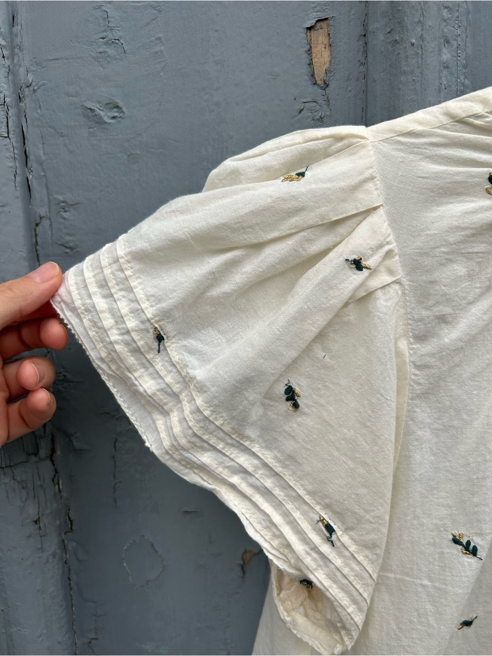 Dex Embroidered blouse, Small