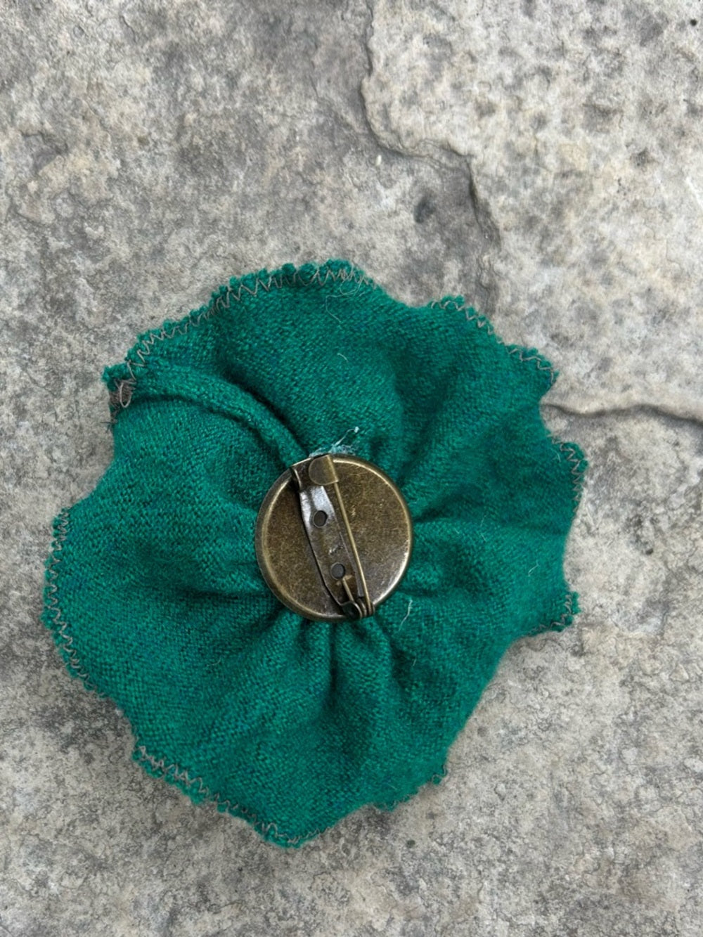 Vintage Cashmere Floral Brooch