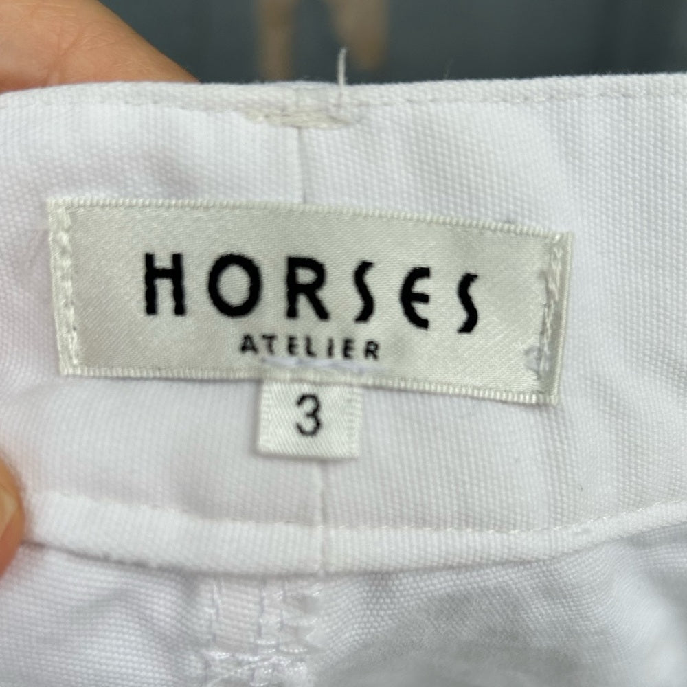 Horses Atelier Wide Leg trousers, size 3 (waist has been slightly altered)