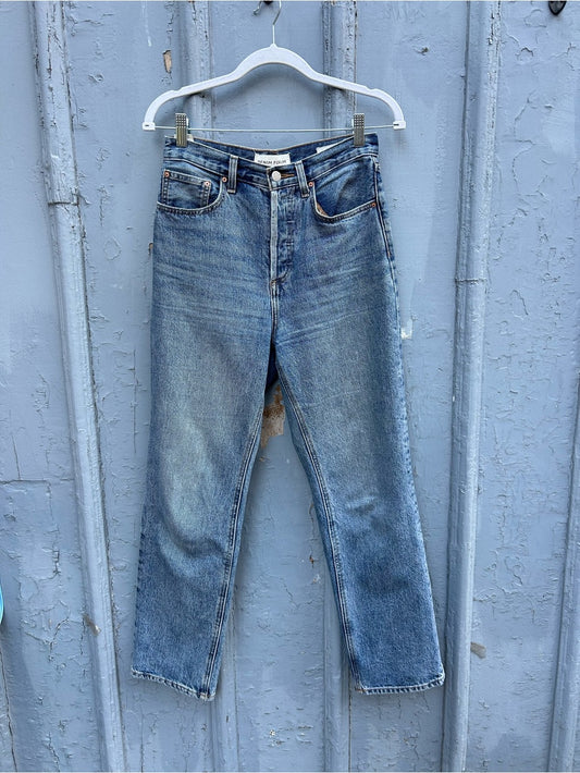 Denim Forum Joni High Rise Loose, size 25