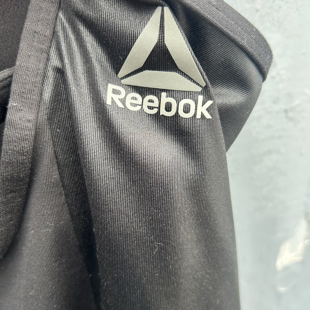 Reebok Strappy black tank, size M