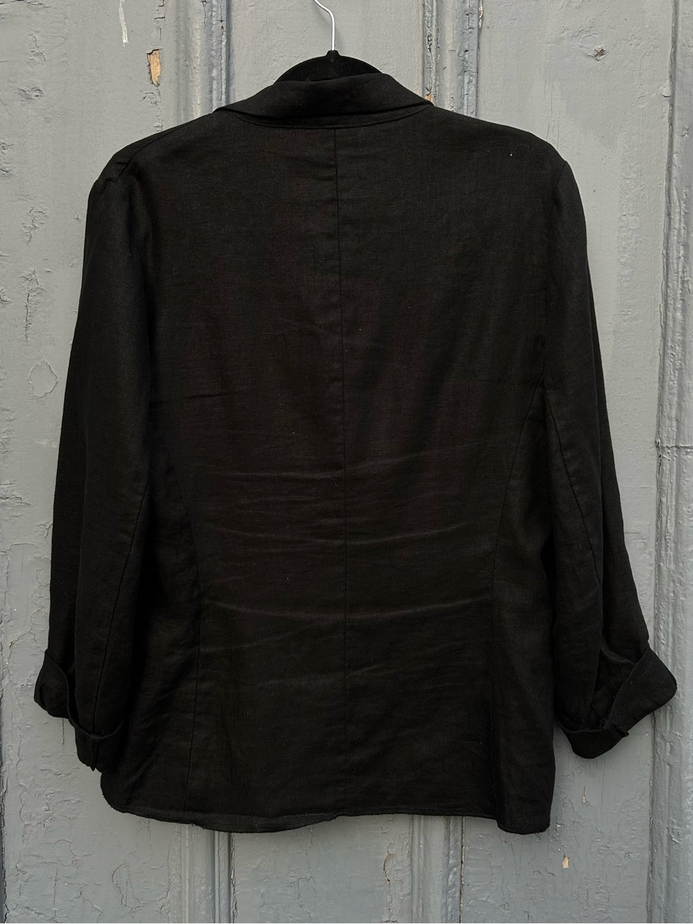 Vintage Linda Lundstrom Linen Blazer, size S/M