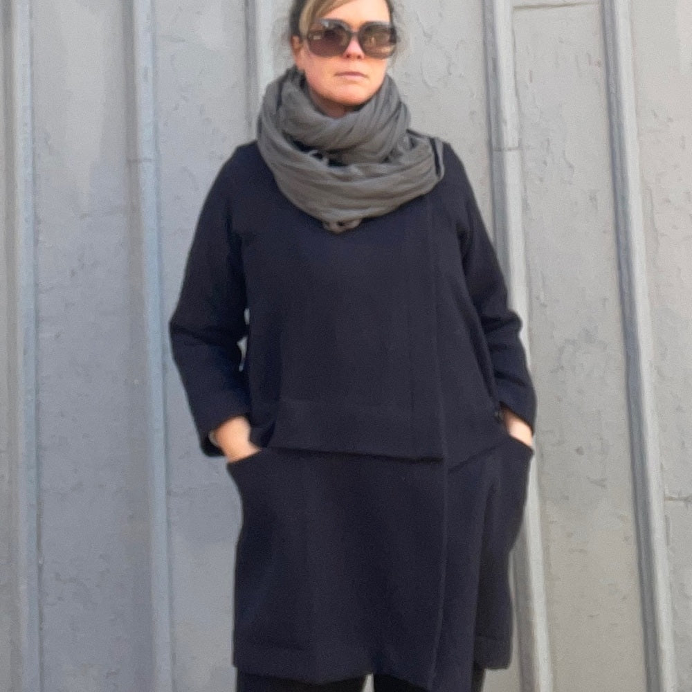 Marithe + Francois Girbaud Wool blend coat, size 40