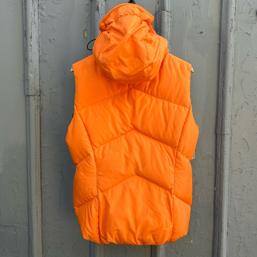 Nike ACG orange Goose Down vest, size M