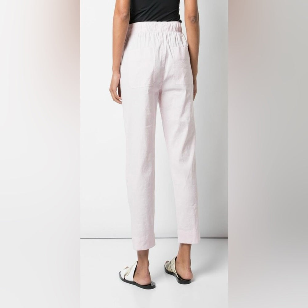 Vince Tapered Pull-On Linen blend Pant, size XL
