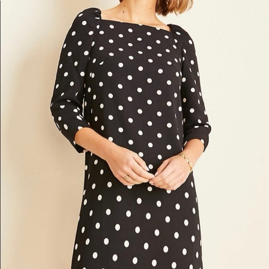 Ann Taylor Polka Dot Dress, size 14