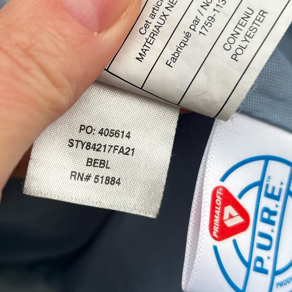 Patagonia Blue Nano Puff, size M
