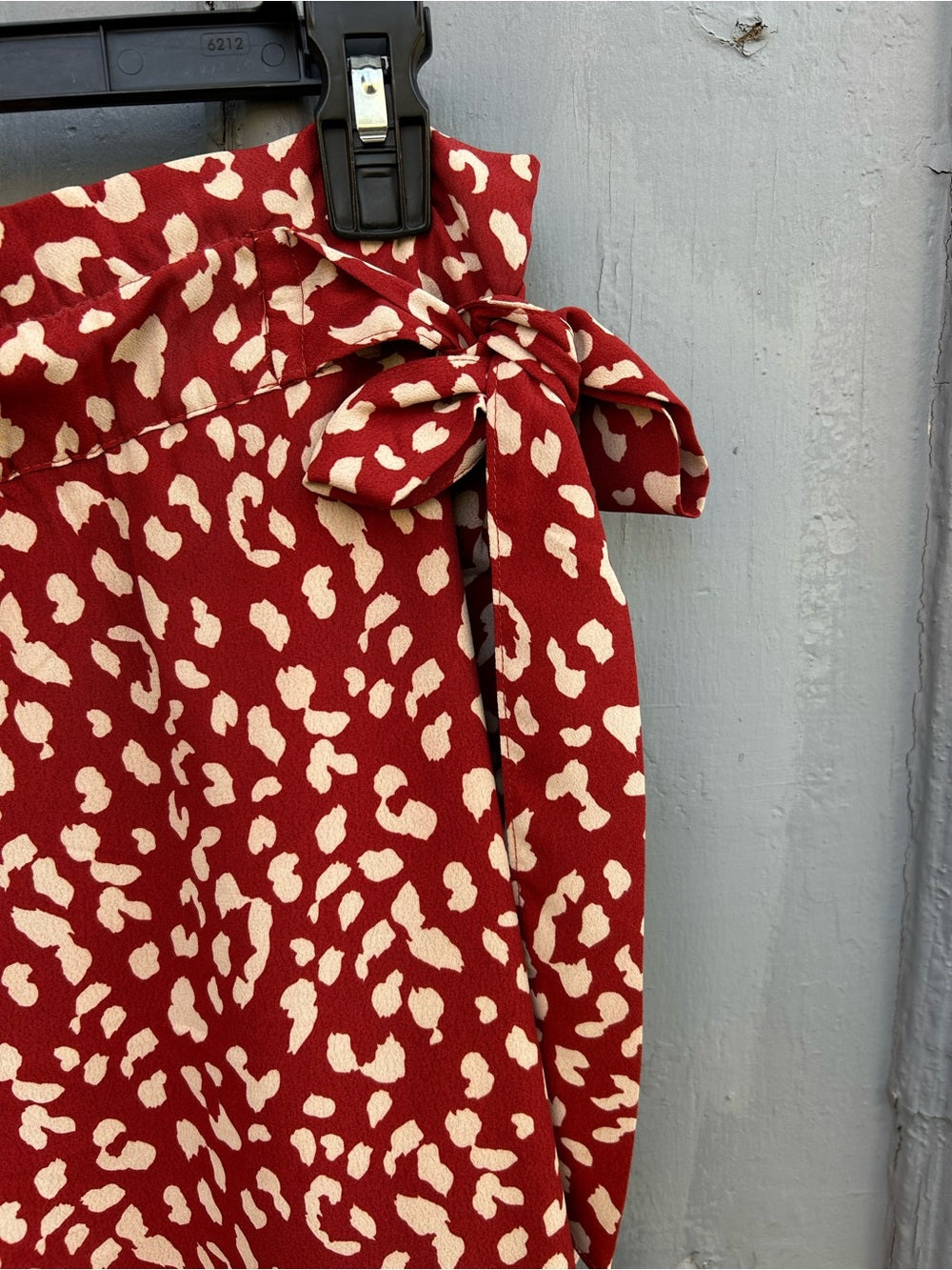 Little Lies Red Leopard Bottoms, size UK 12 (US8)