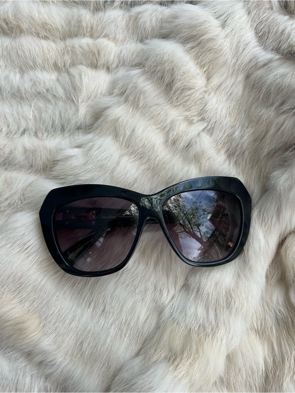 Max Mara Black Hawaii I Sunglasses, OS
