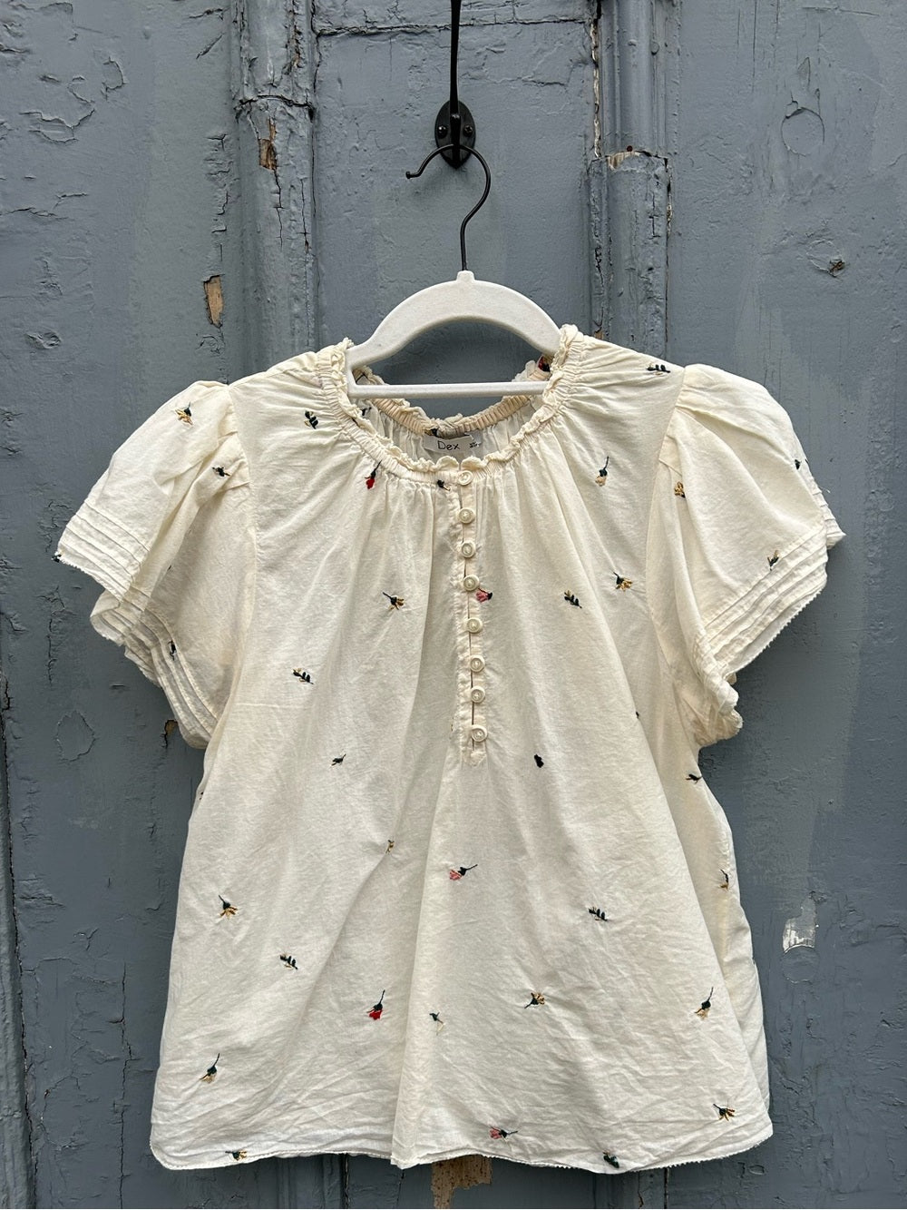 Dex Embroidered blouse, Small