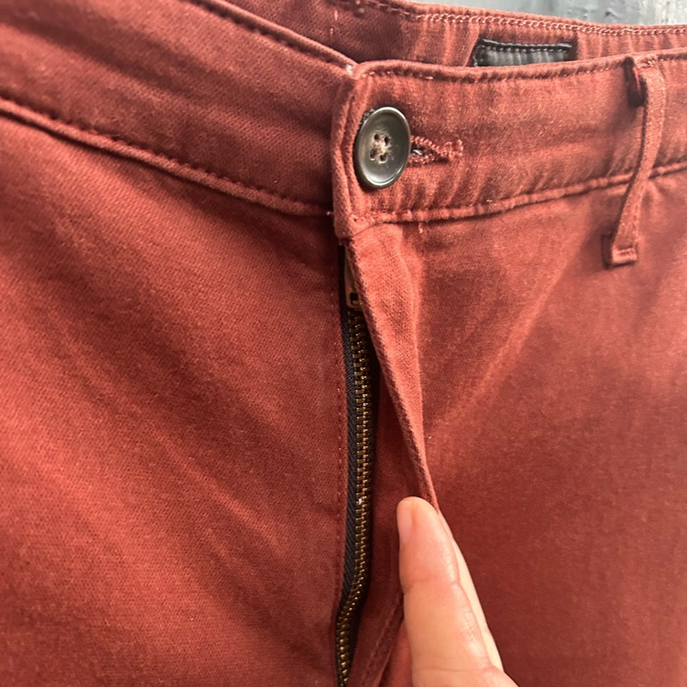 AG Caden Burgundy trouser, size 29