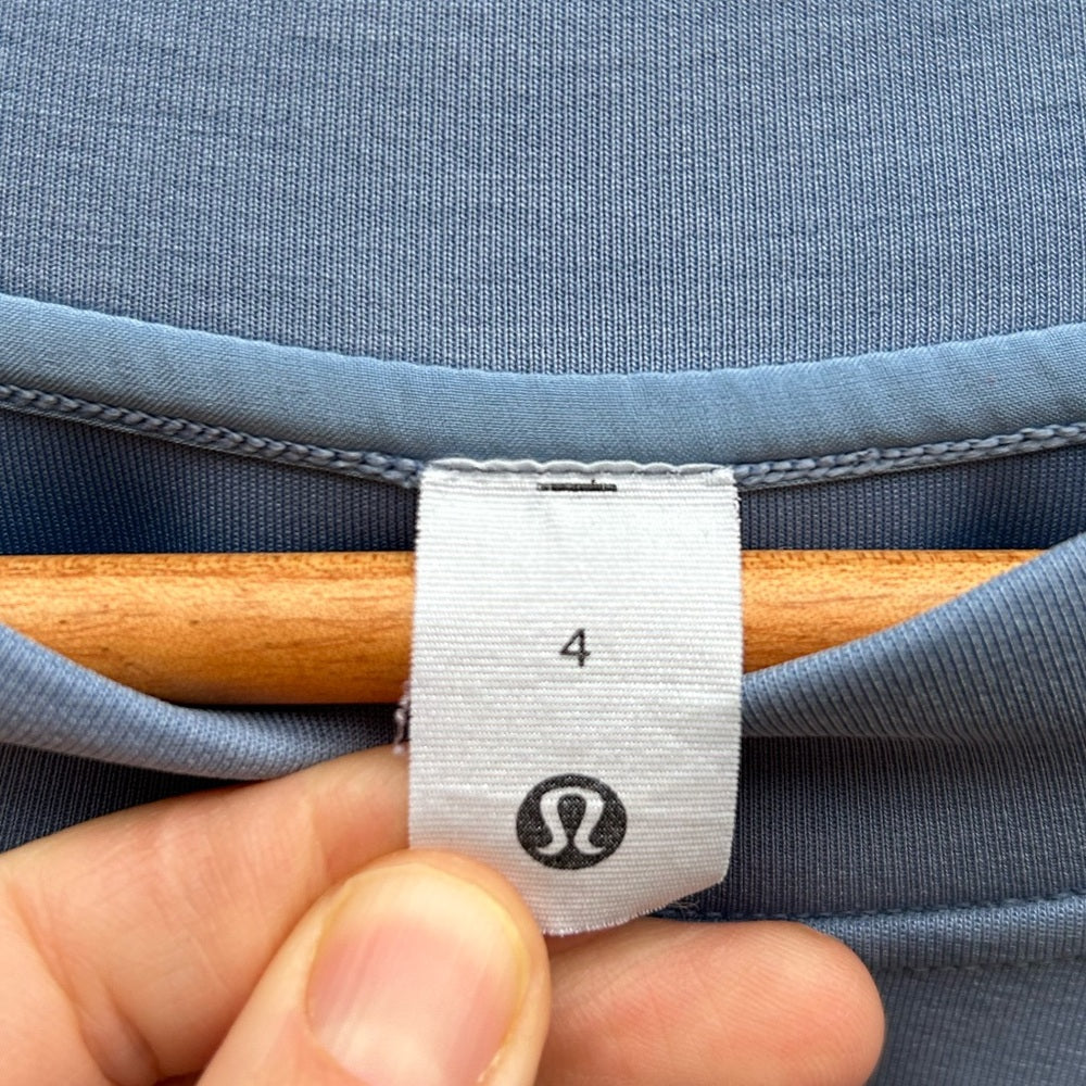 Lululemon Perfectly Oversized Cropped Crew, size 4
