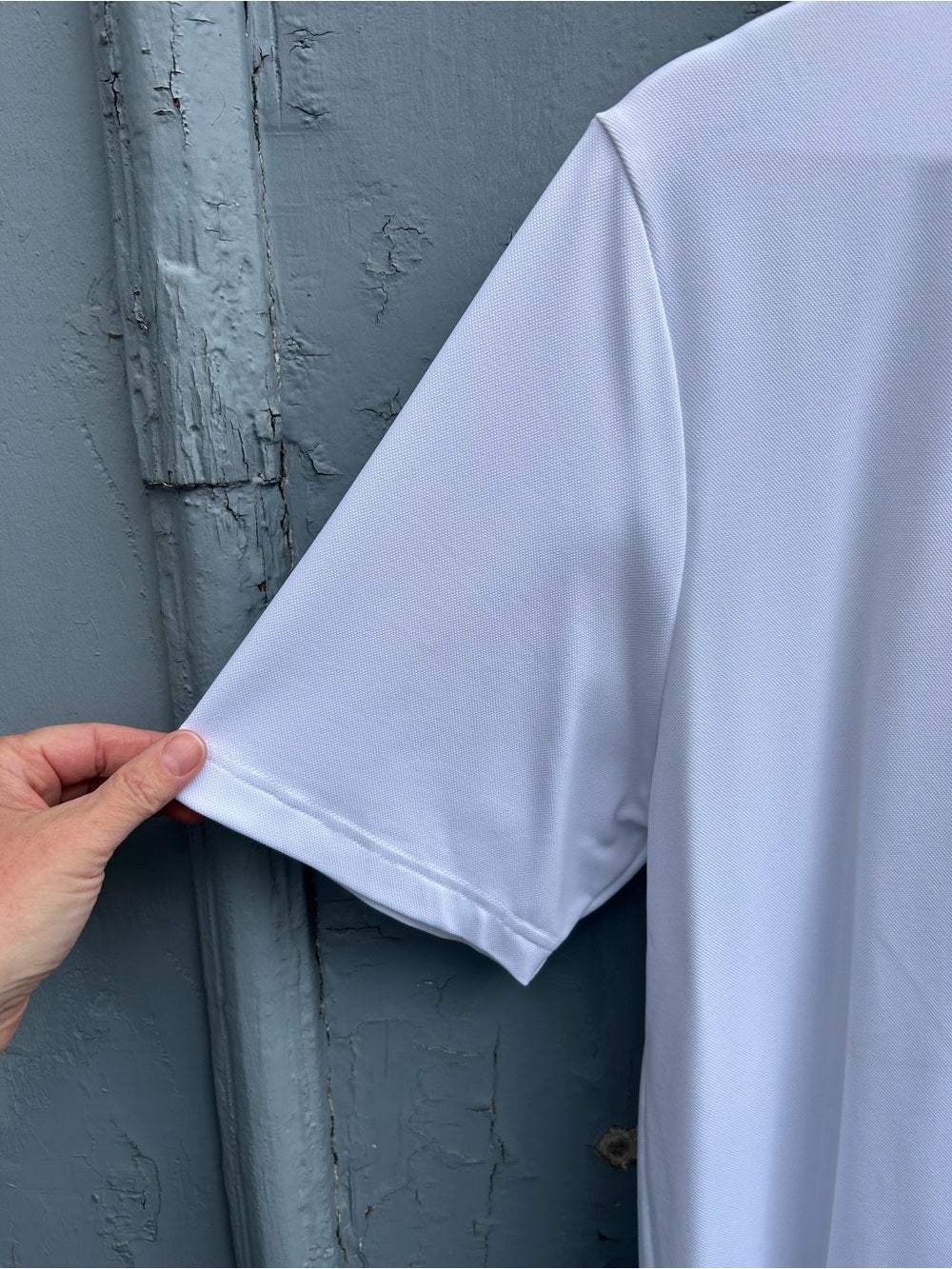Shan Actuel Polo, white, BNWT, size L