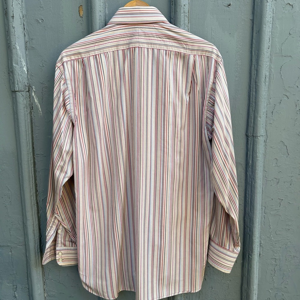 Burberry London Vintage Longsleeve Buttondown Cotton Shirt, size 15 1/2”